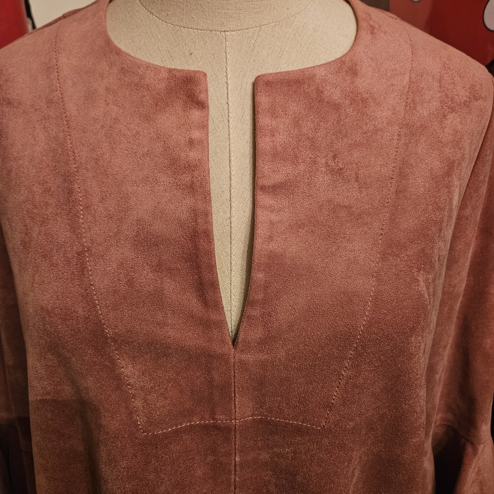 BCBGMaxAzria Blush Long Sleeve Dress - Picture 2 of 7